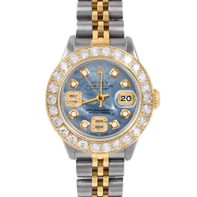 Rolex Datejust 26mm | 6917-TT-BLMOP-8DA69-2CT-JBL