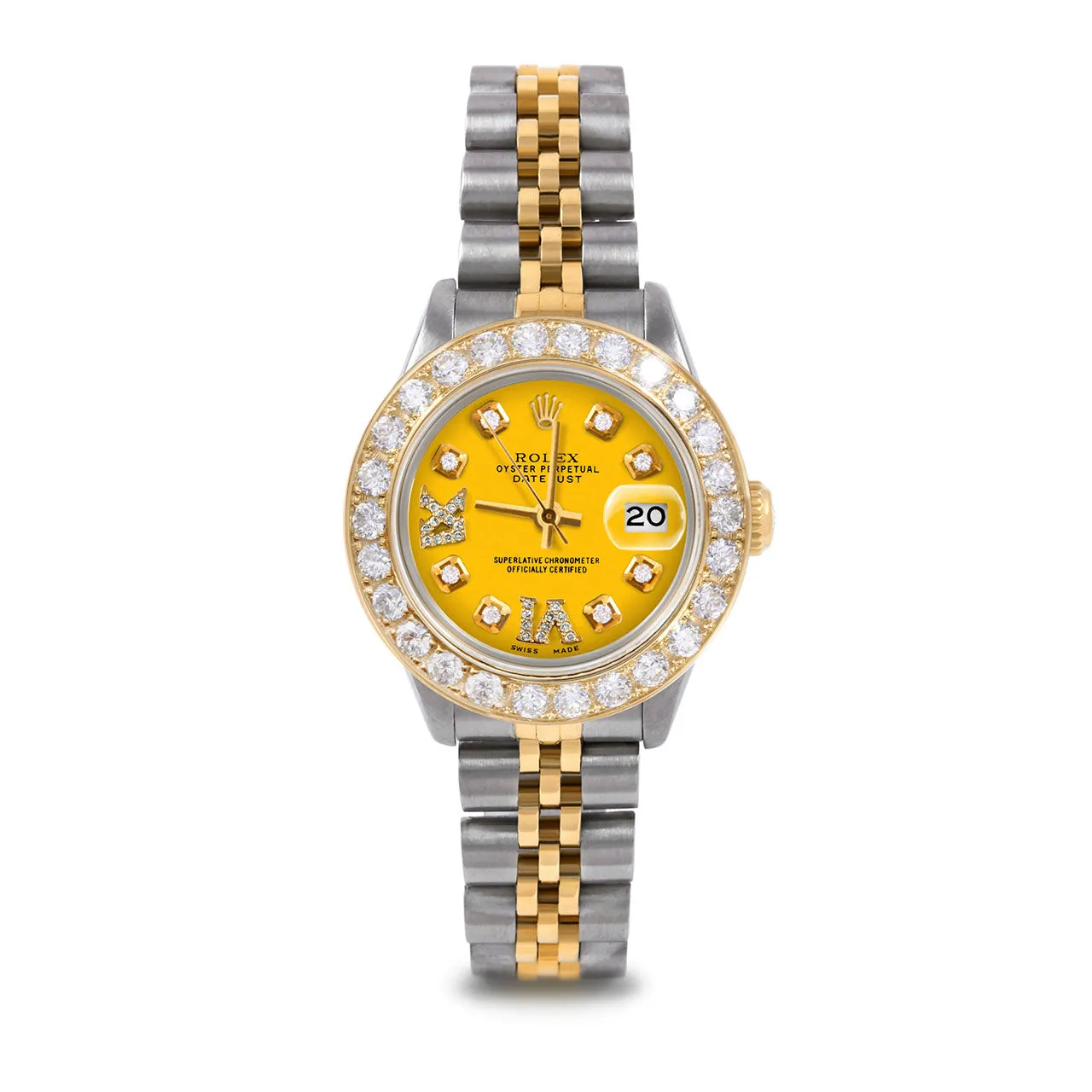 Rolex Datejust 26mm | 6917-TT-YLW-8DR69-2CT-JBL