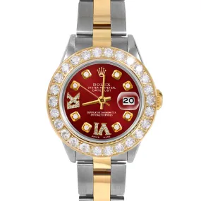 Rolex Datejust 26mm | 69173-RED-8DR69-2CT-OYS
