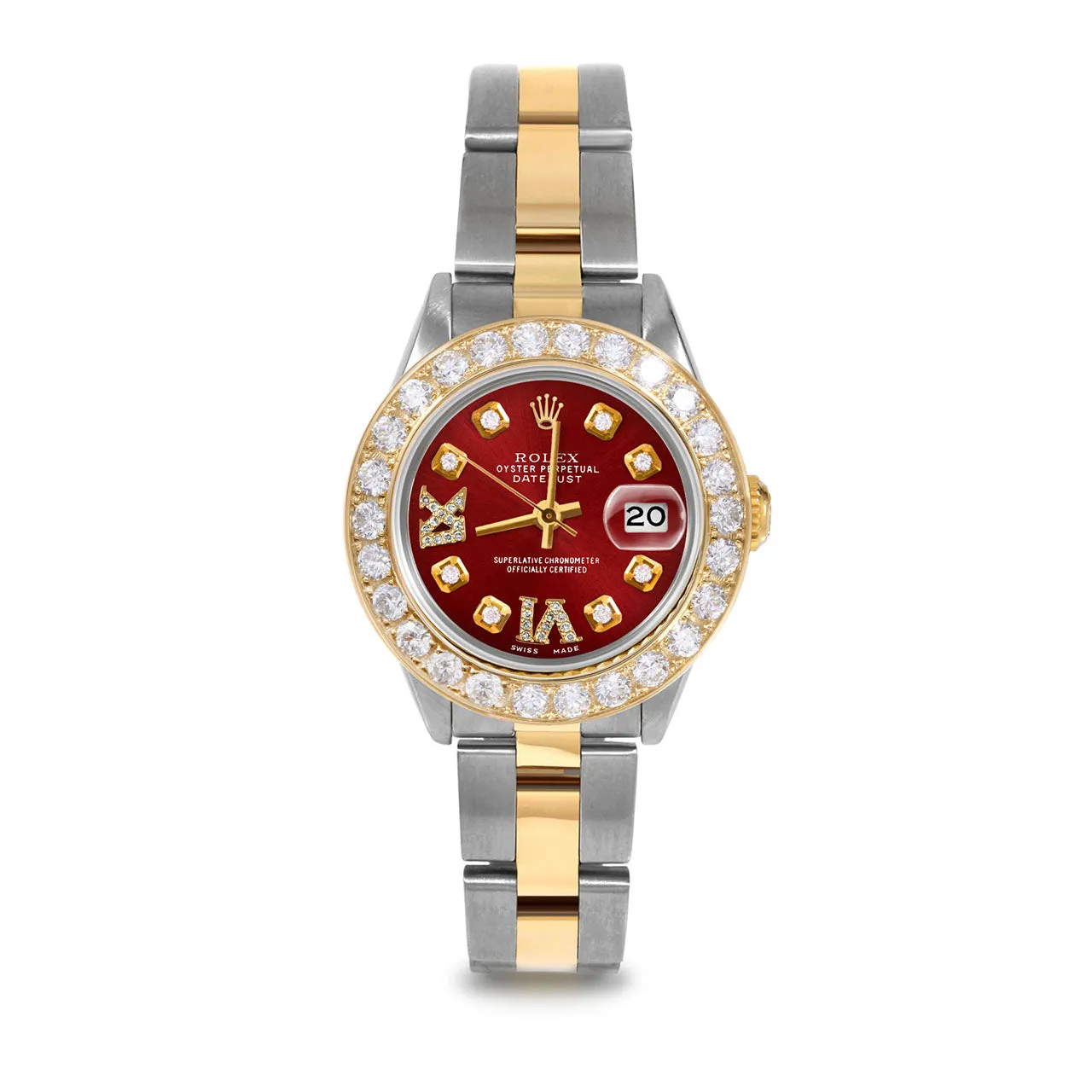 Rolex Datejust 26mm | 69173-RED-8DR69-2CT-OYS