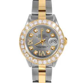 Rolex Datejust 26mm | 69173-SLT-8DR69-2CT-OYS