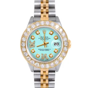 Rolex Datejust 26mm | 69173-TRQ-8DR69-2CT-JBL