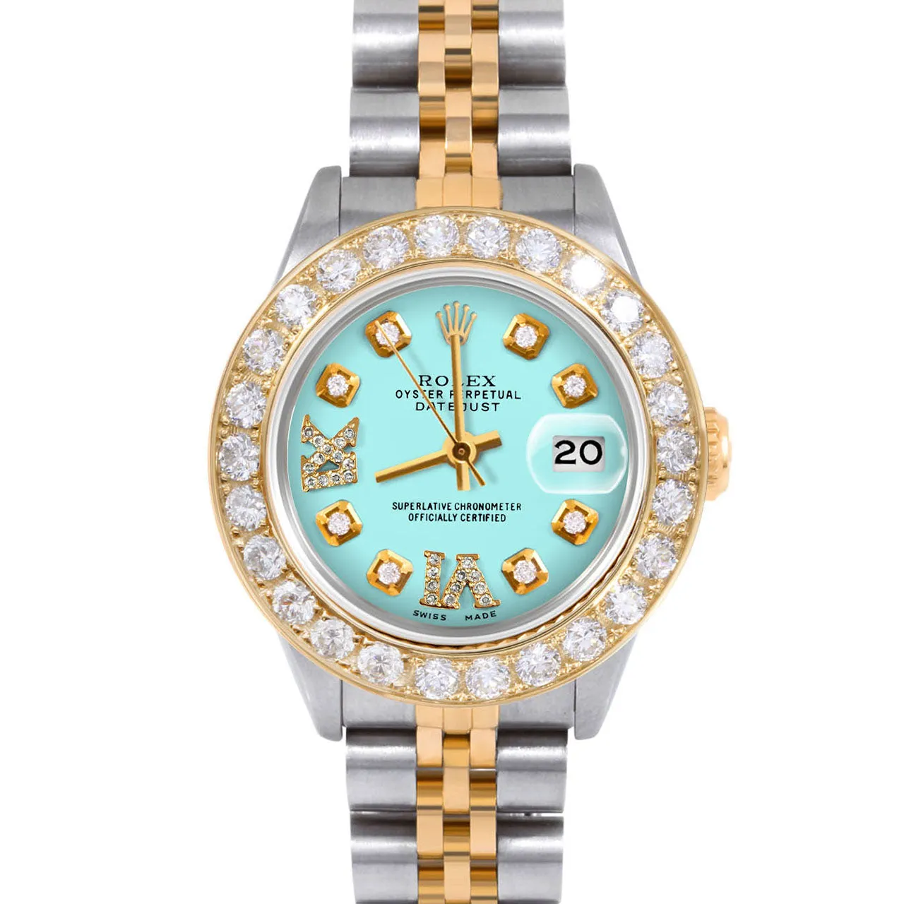 Rolex Datejust 26mm | 69173-TRQ-8DR69-2CT-JBL