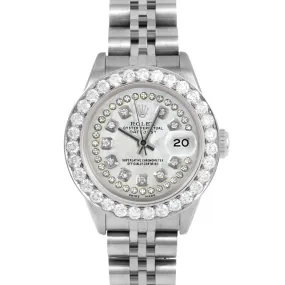 Rolex Datejust 26mm | 69174-WMOP-STRD-2CT-JBL