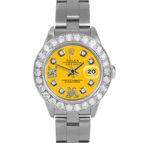 Rolex Datejust 26mm | 69174-YLW-8DR69-2CT-OYS