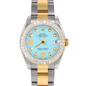 Rolex Datejust 31mm | 178273-TRQ-8DA69-2CT-OYS
