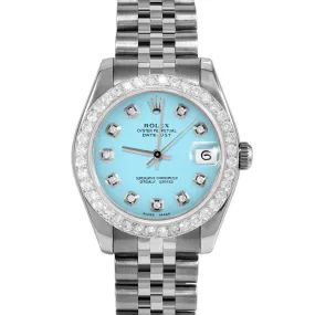 Rolex Datejust 31mm | 178274-TRQ-DIA-AM-2CT-JBL