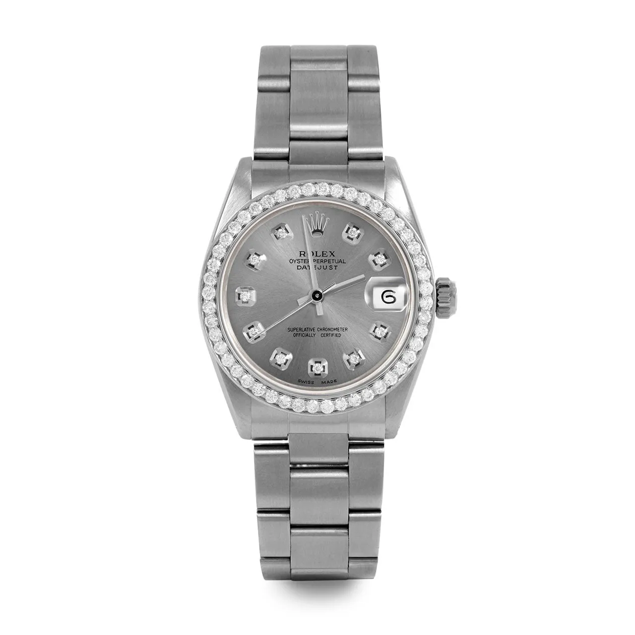 Rolex Datejust 31mm | 6827-SS-SLT-DIA-AM-BDS-OYS