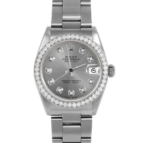 Rolex Datejust 31mm | 6827-SS-SLT-DIA-AM-BDS-OYS
