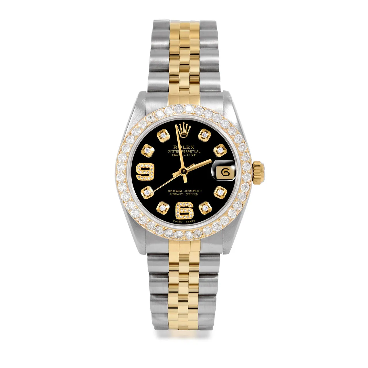 Rolex Datejust 31mm | 6827-TT-BLK-8DA69-2CT-JBL