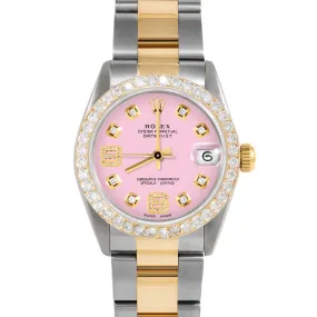 Rolex Datejust 31mm | 6827-TT-PNK-8DA69-2CT-OYS