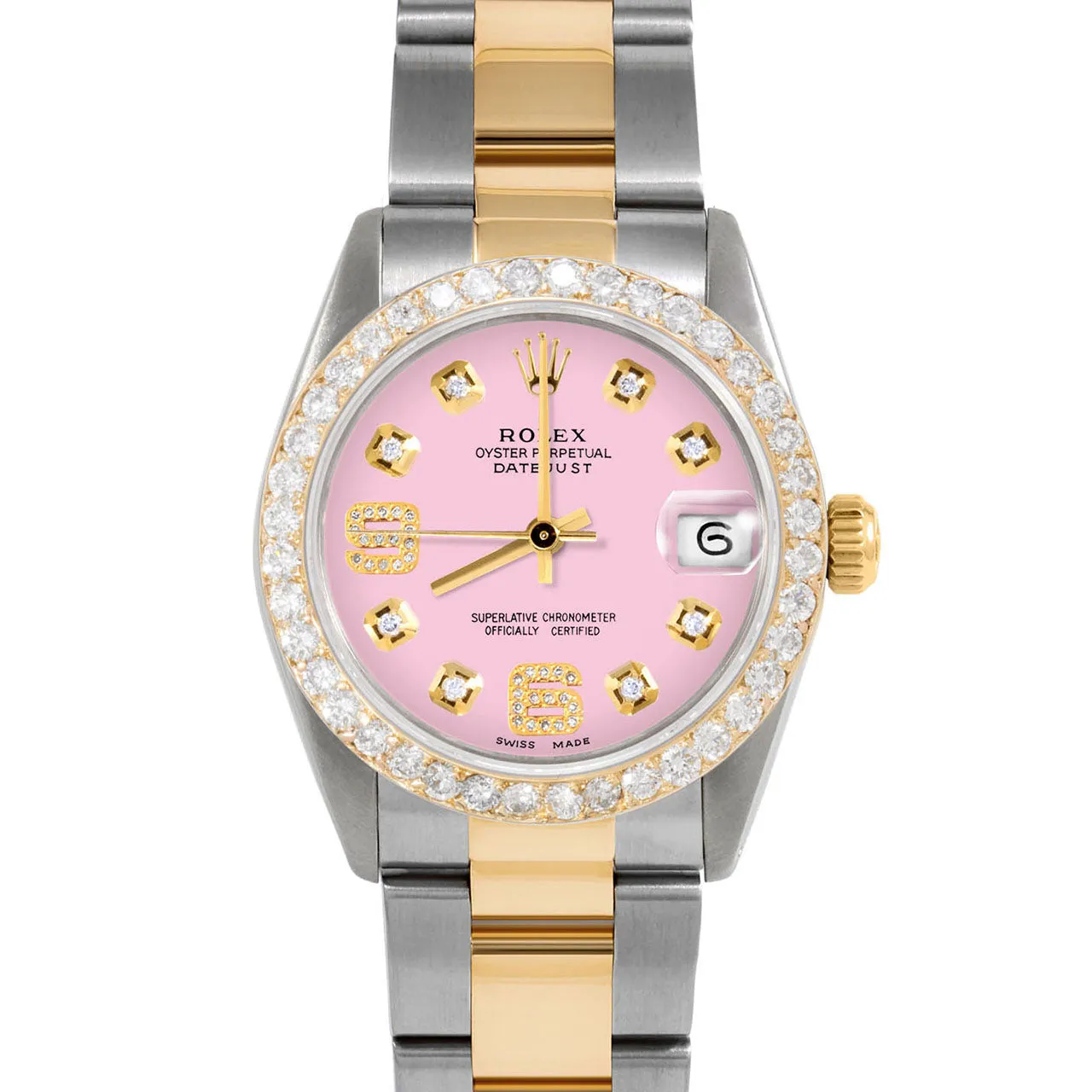 Rolex Datejust 31mm | 6827-TT-PNK-8DA69-2CT-OYS