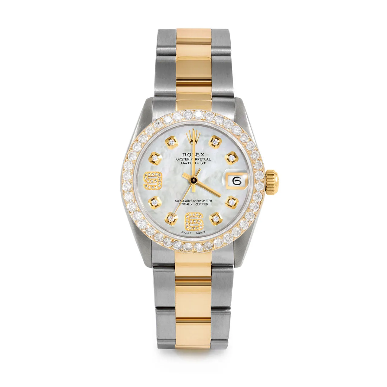Rolex Datejust 31mm | 6827-TT-WMOP-8DA69-2CT-OYS