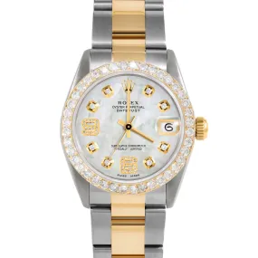 Rolex Datejust 31mm | 6827-TT-WMOP-8DA69-2CT-OYS