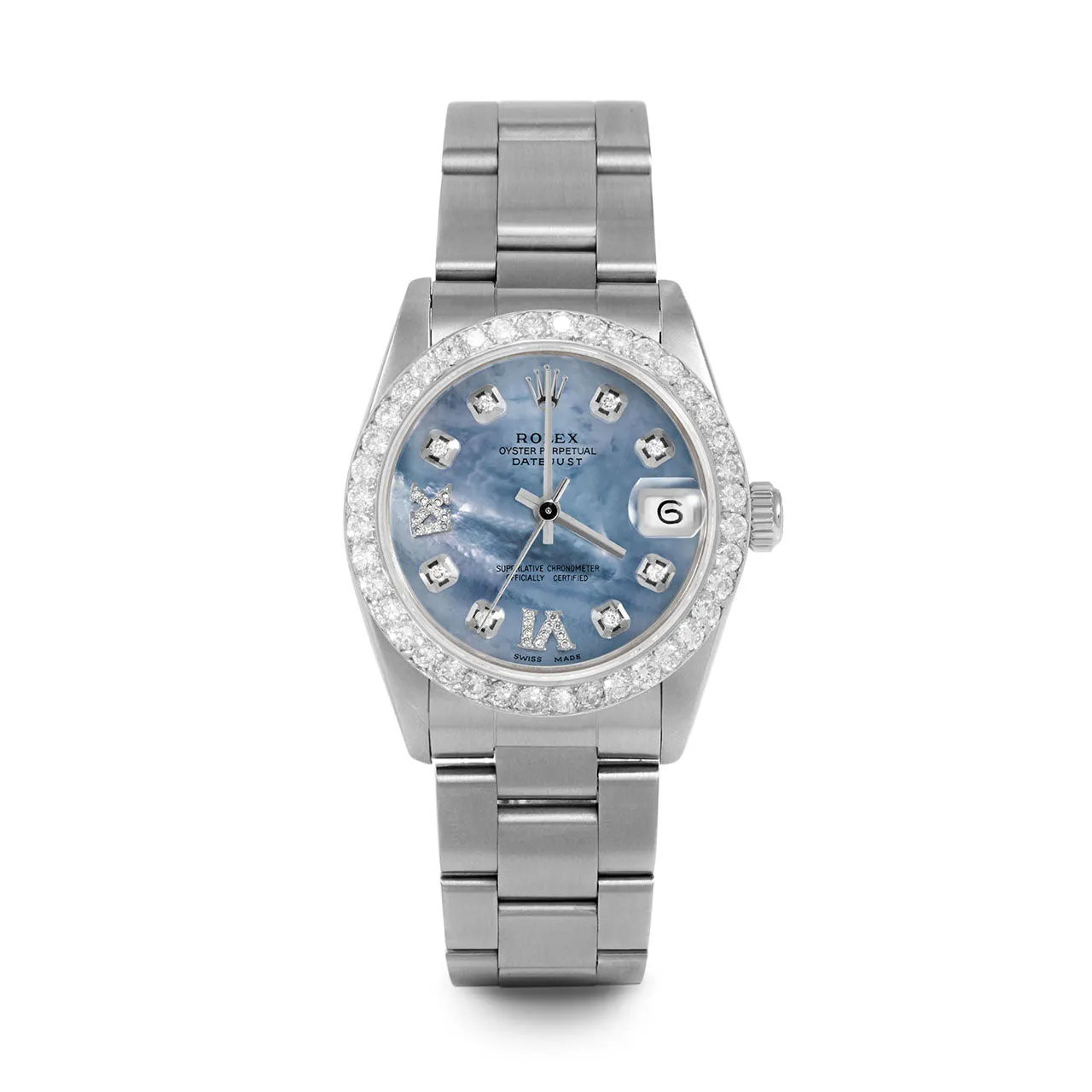 Rolex Datejust 31mm | 68274-BLMOP-8DR69-2CT-OYS