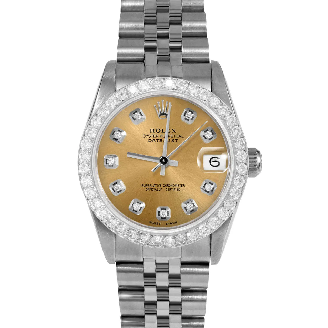 Rolex Datejust 31mm | 68274-CHM-DIA-AM-2CT-JBL