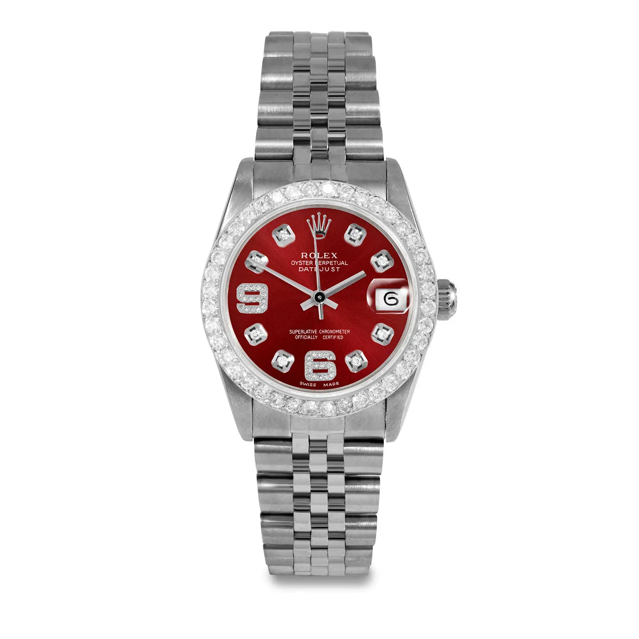 Rolex Datejust 31mm | 68274-RED-8DA69-2CT-JBL