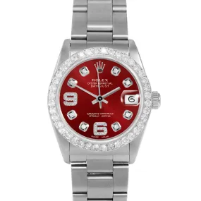 Rolex Datejust 31mm | 68274-RED-8DA69-2CT-OYS