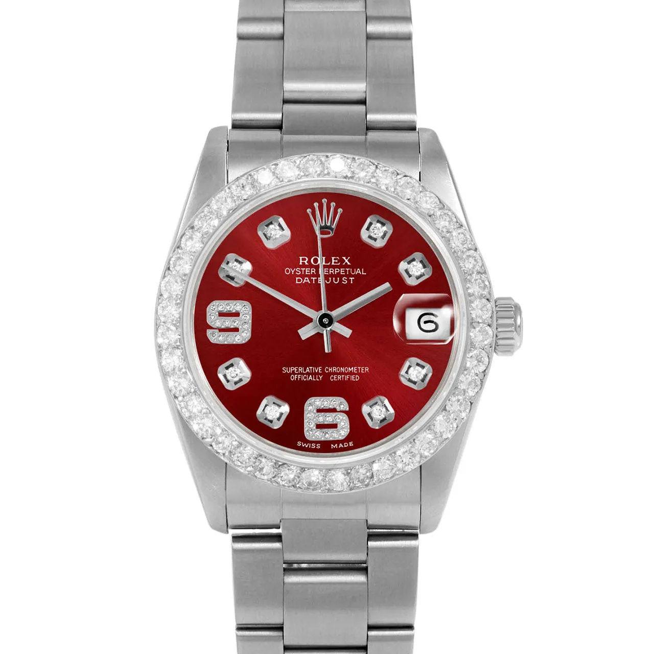 Rolex Datejust 31mm | 68274-RED-8DA69-2CT-OYS