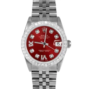 Rolex Datejust 31mm | 68274-RED-8DR69-2CT-JBL