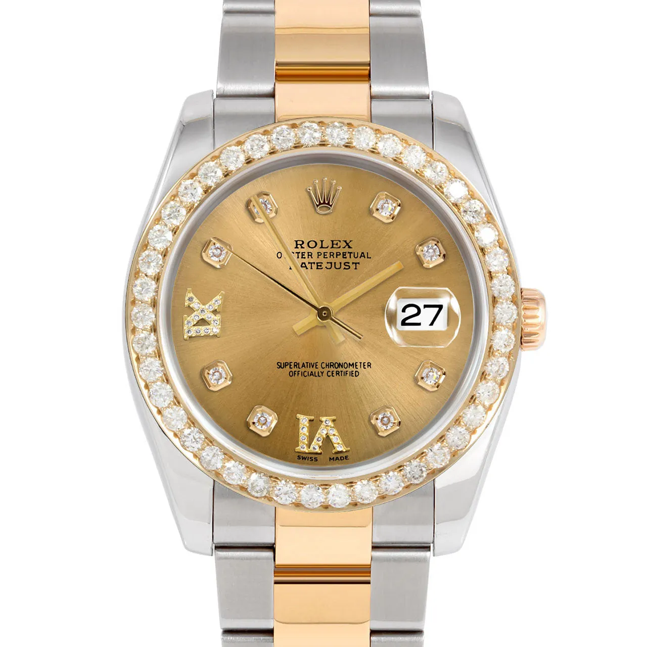 Rolex Datejust 36mm | 116233-CHM-8DR69-25CT-OYS