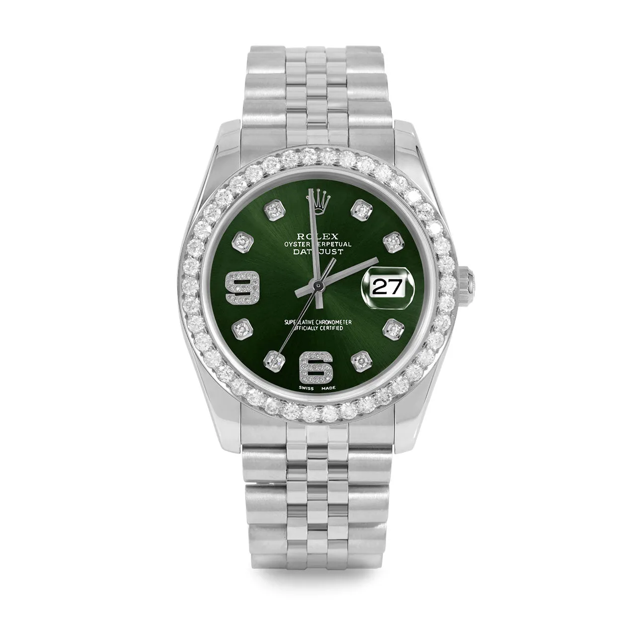 Rolex Datejust 36mm | 116234-GRN-8DA69-25CT-JBL