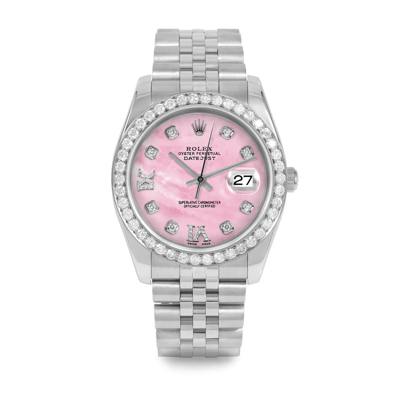 Rolex Datejust 36mm | 116234-PMOP-8DR69-25CT-JBL