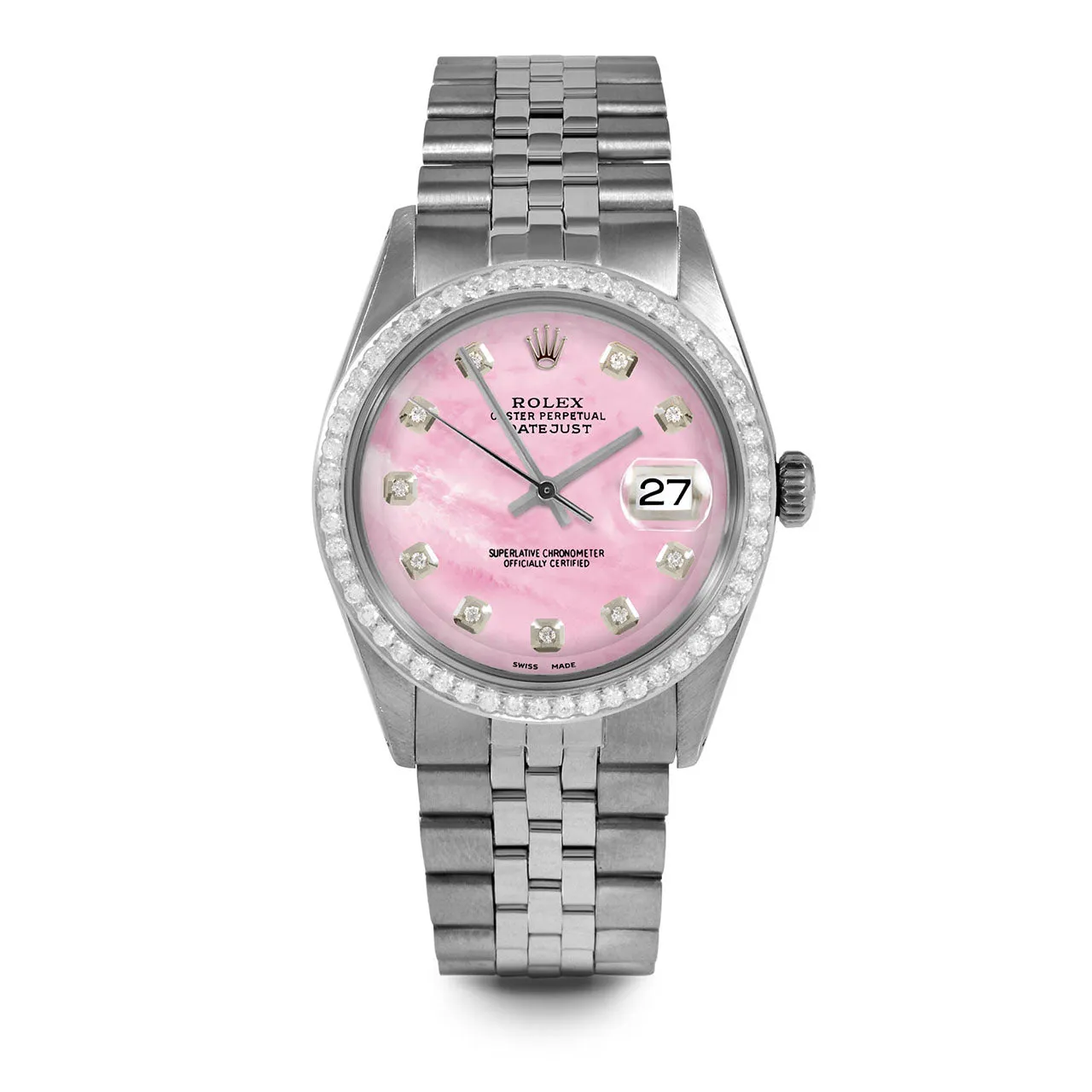 Rolex Datejust 36mm | 1601-SS-PMOP-DIA-AM-BDS-JBL