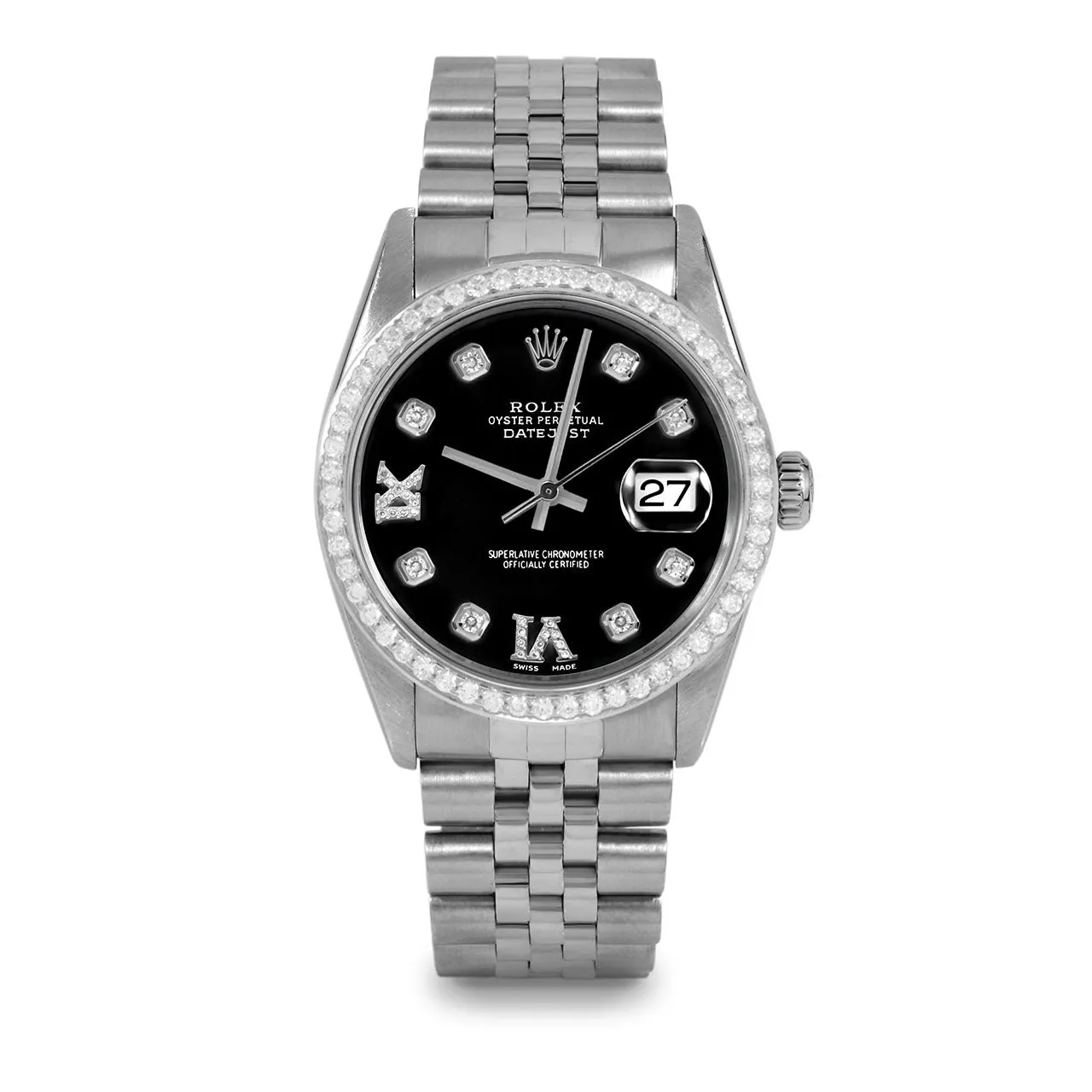 Rolex Datejust 36mm | 16014-BLK-8DR69-BDS-JBL