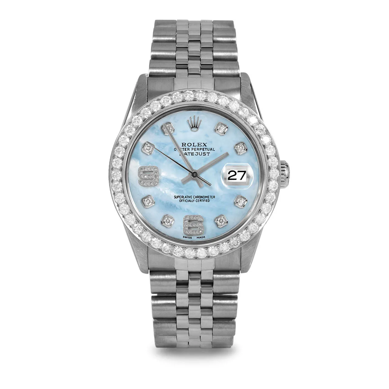 Rolex Datejust 36mm | 16014-LBMOP-8DA69-25CT-JBL