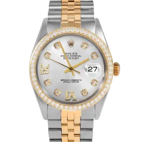 Rolex Datejust 36mm | 16233-SLV-8DR69-BDS-JBL