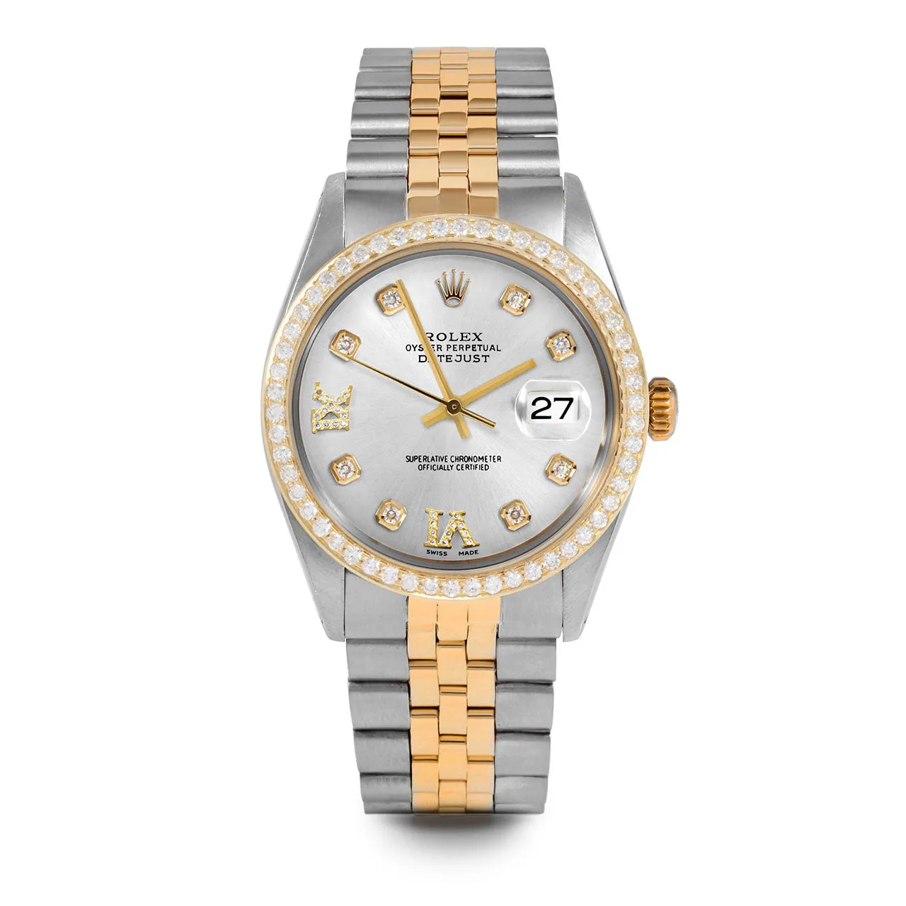 Rolex Datejust 36mm | 16233-SLV-8DR69-BDS-JBL