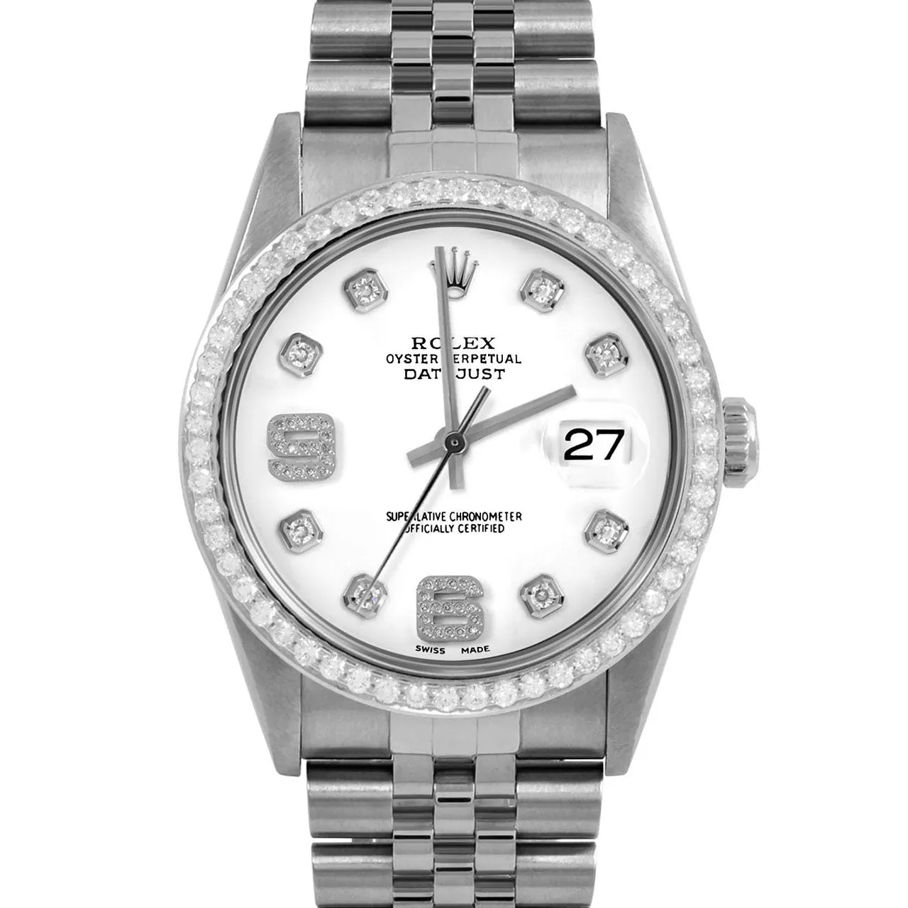 Rolex Datejust 36mm | 16234-WHT-8DA69-BDS-JBL