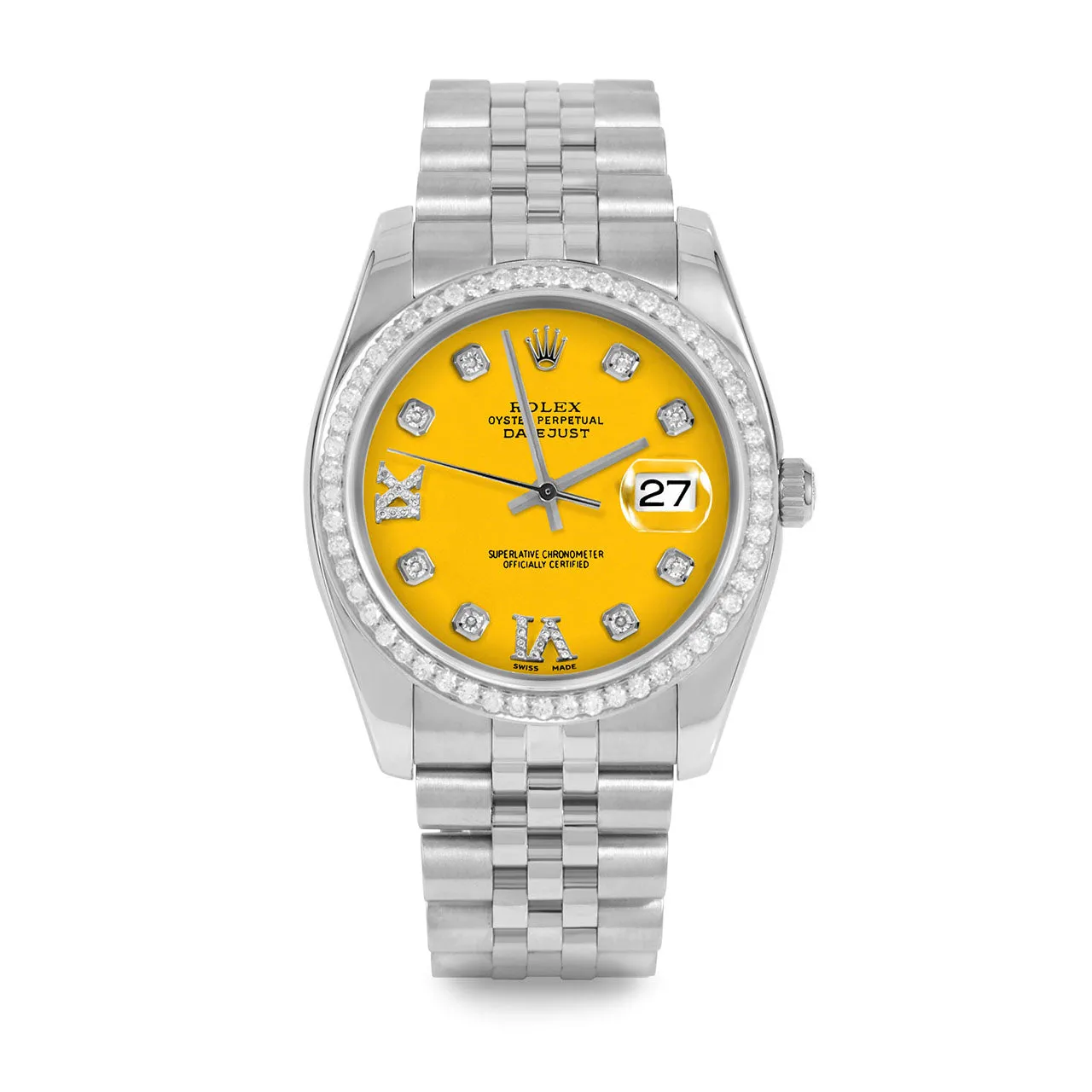 Rolex Datejust 36mm | 16234-YLW-8DR69-BDS-JBL