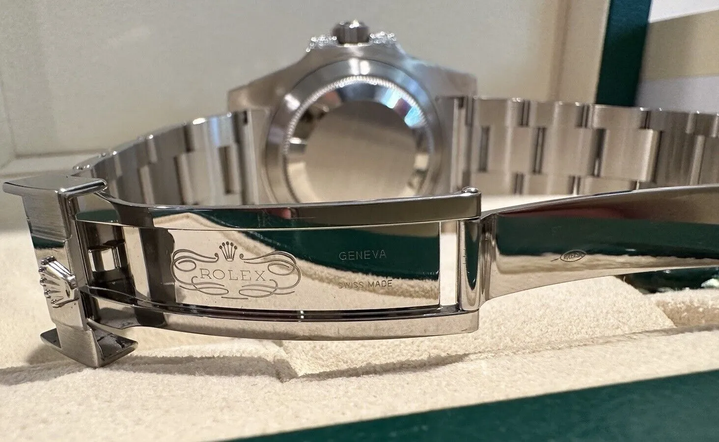 Rolex Submariner 116610LN Steel 116659SABR VS / F Pave Diamond Dial Sapphires
