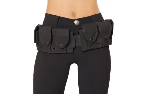 Roma Belt with Pouches  - Costume Accessory