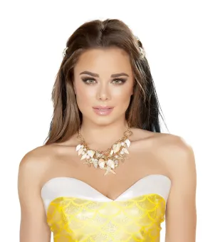 Roma Shell Necklace  - Costume Accessory