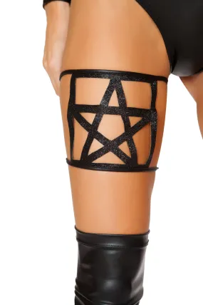 Roma Thigh Strap of a Witches Star  - Costume Accessory