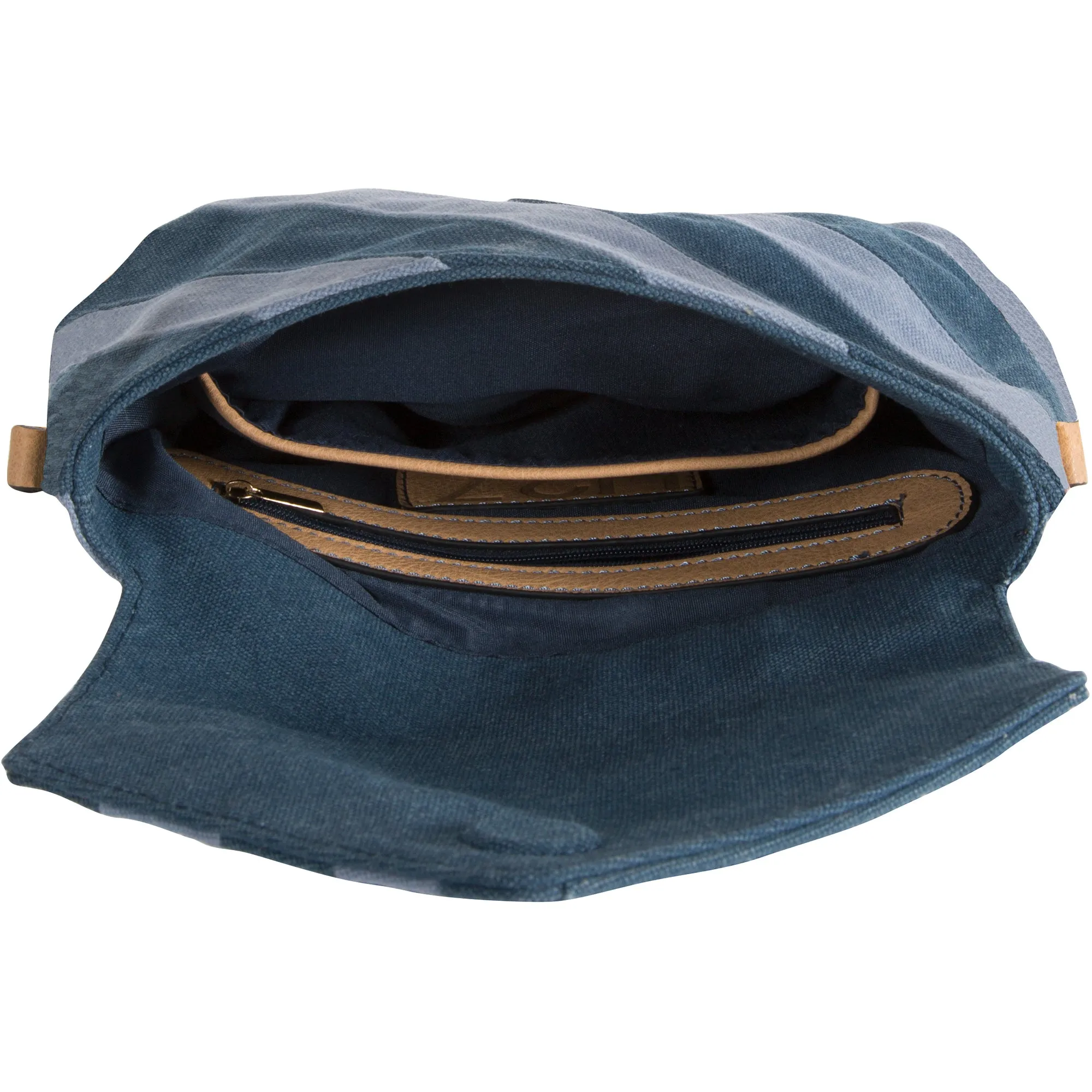 Russet 9" x 6.5" Canvas Shoulder Bag