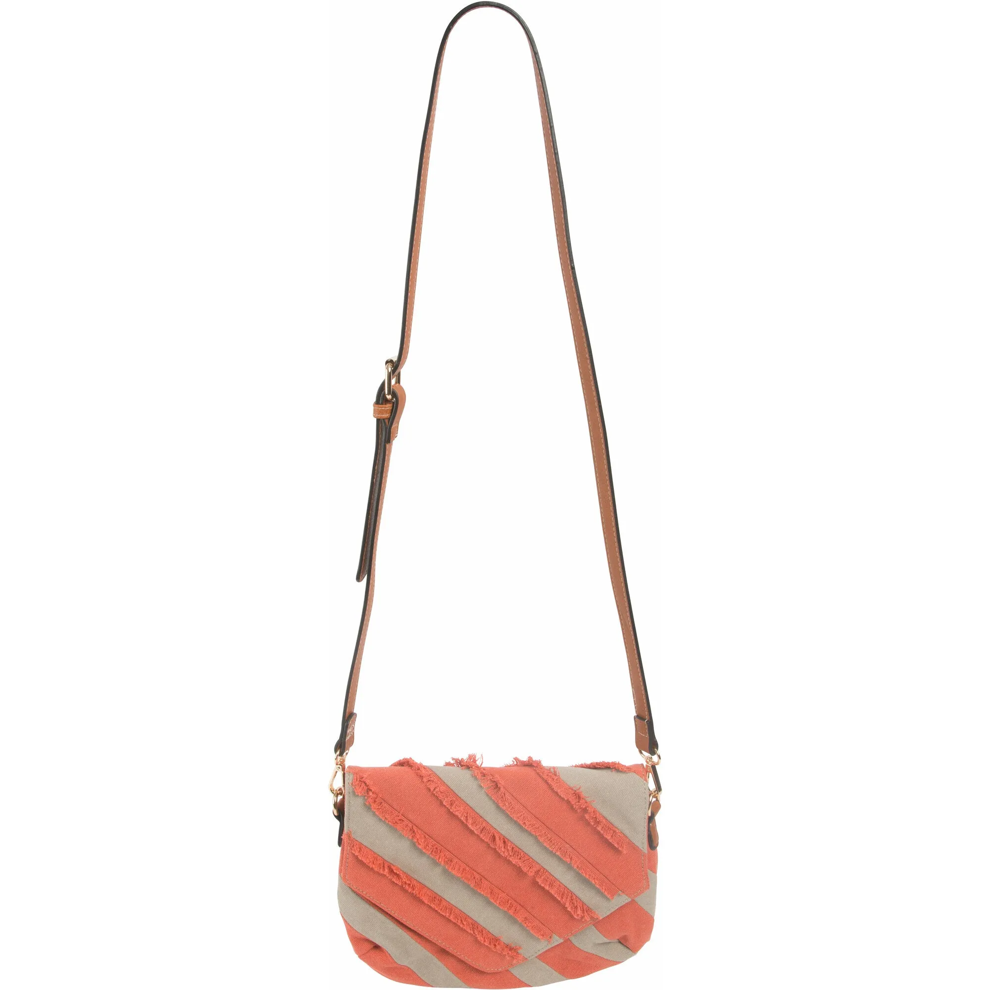 Russet 9" x 6.5" Canvas Shoulder Bag