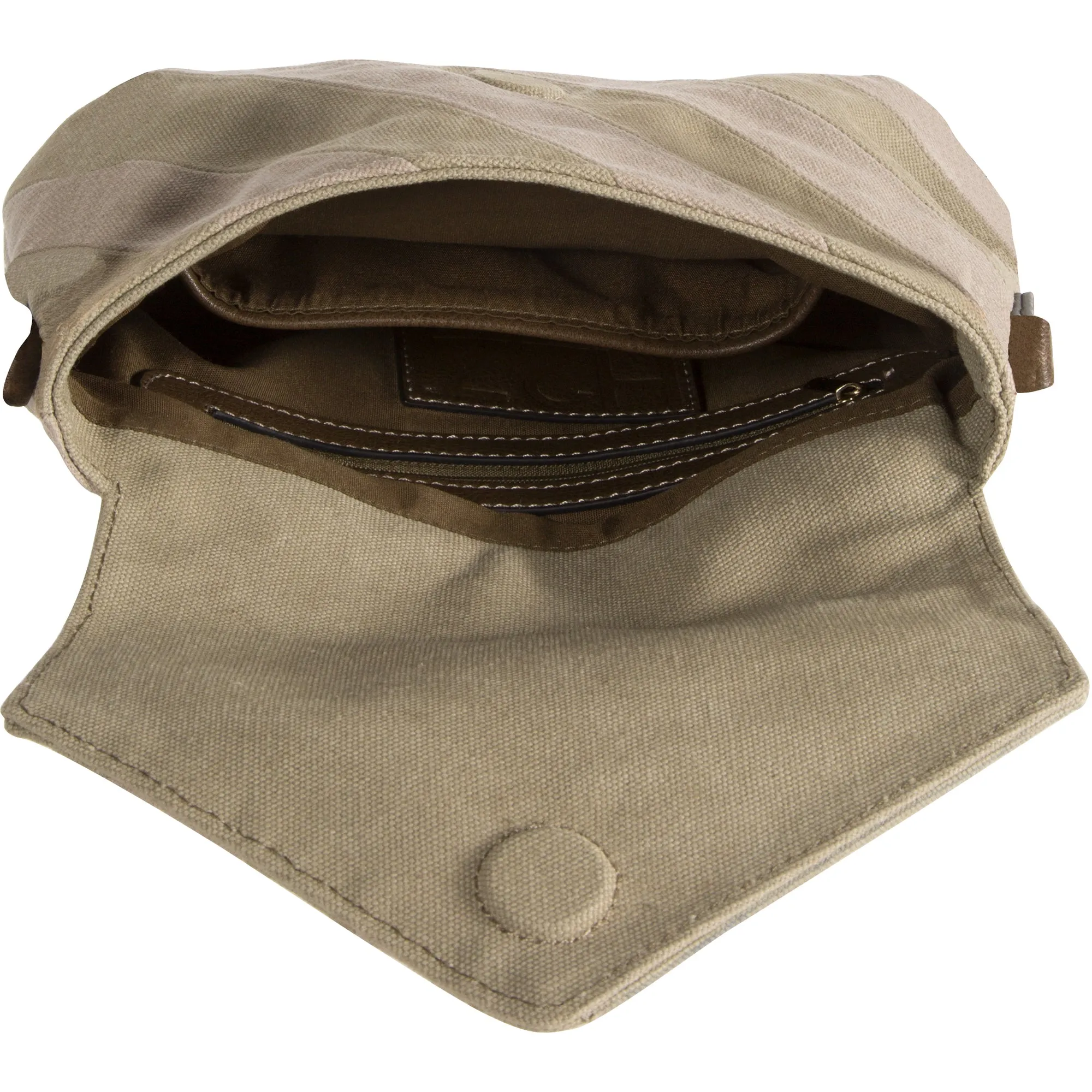 Russet 9" x 6.5" Canvas Shoulder Bag
