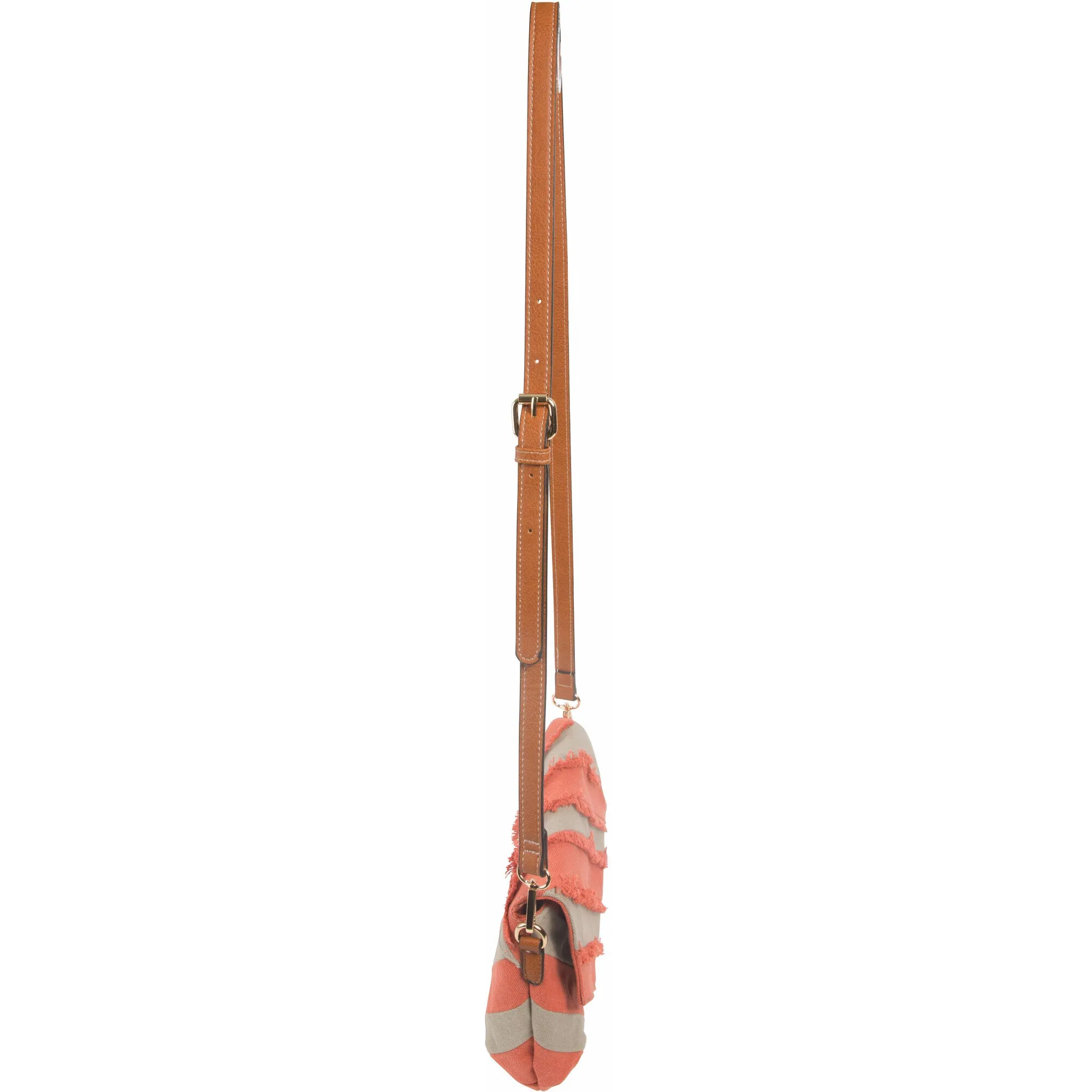 Russet 9" x 6.5" Canvas Shoulder Bag