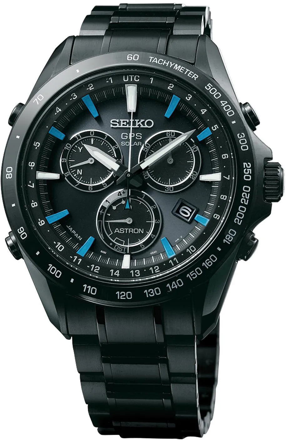 SA Watch GPS Solar Chronograph Blue D