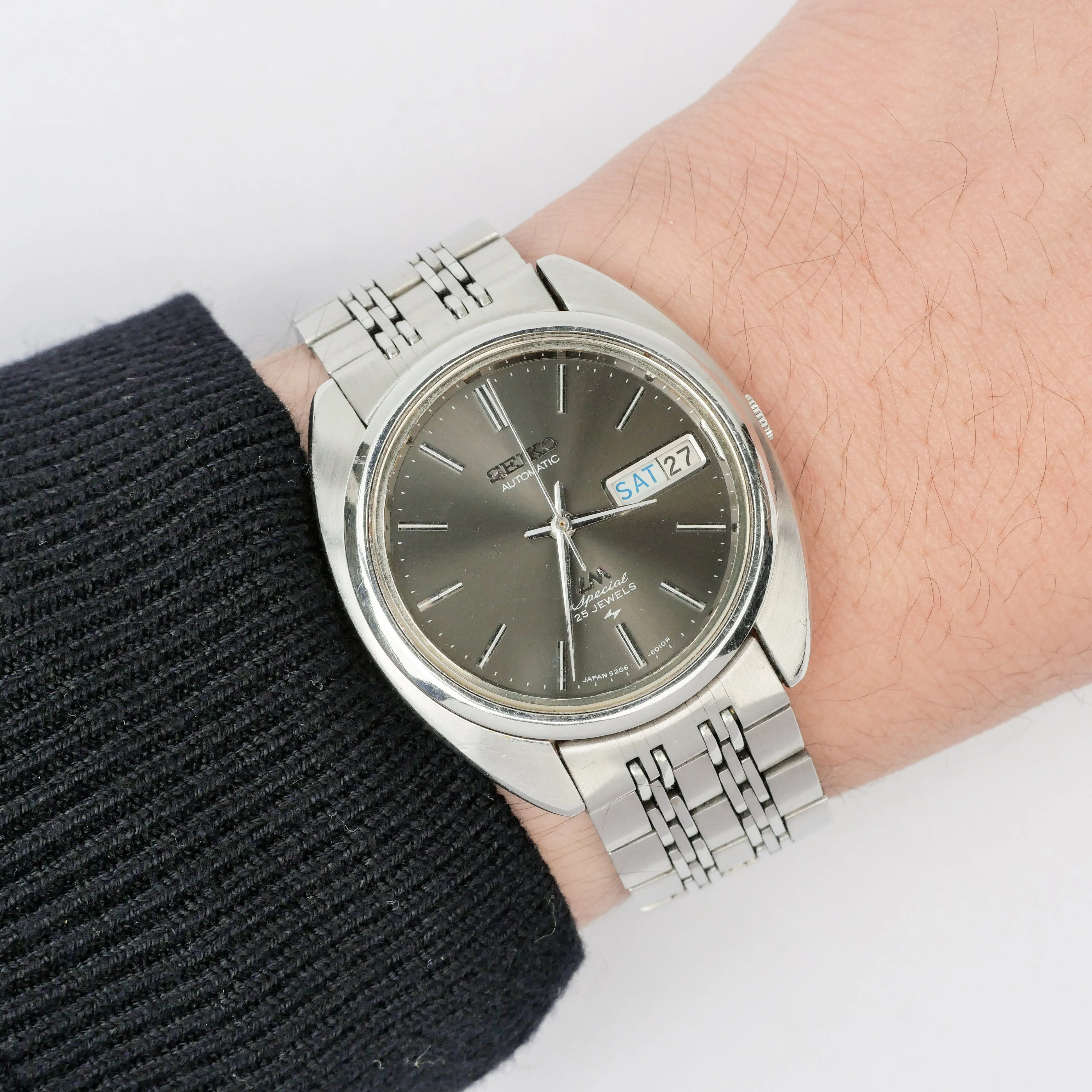 SEIKO LORD MATIC LM SPECIAL AUTOMATIC DAY-DATE REF. 5206-6030