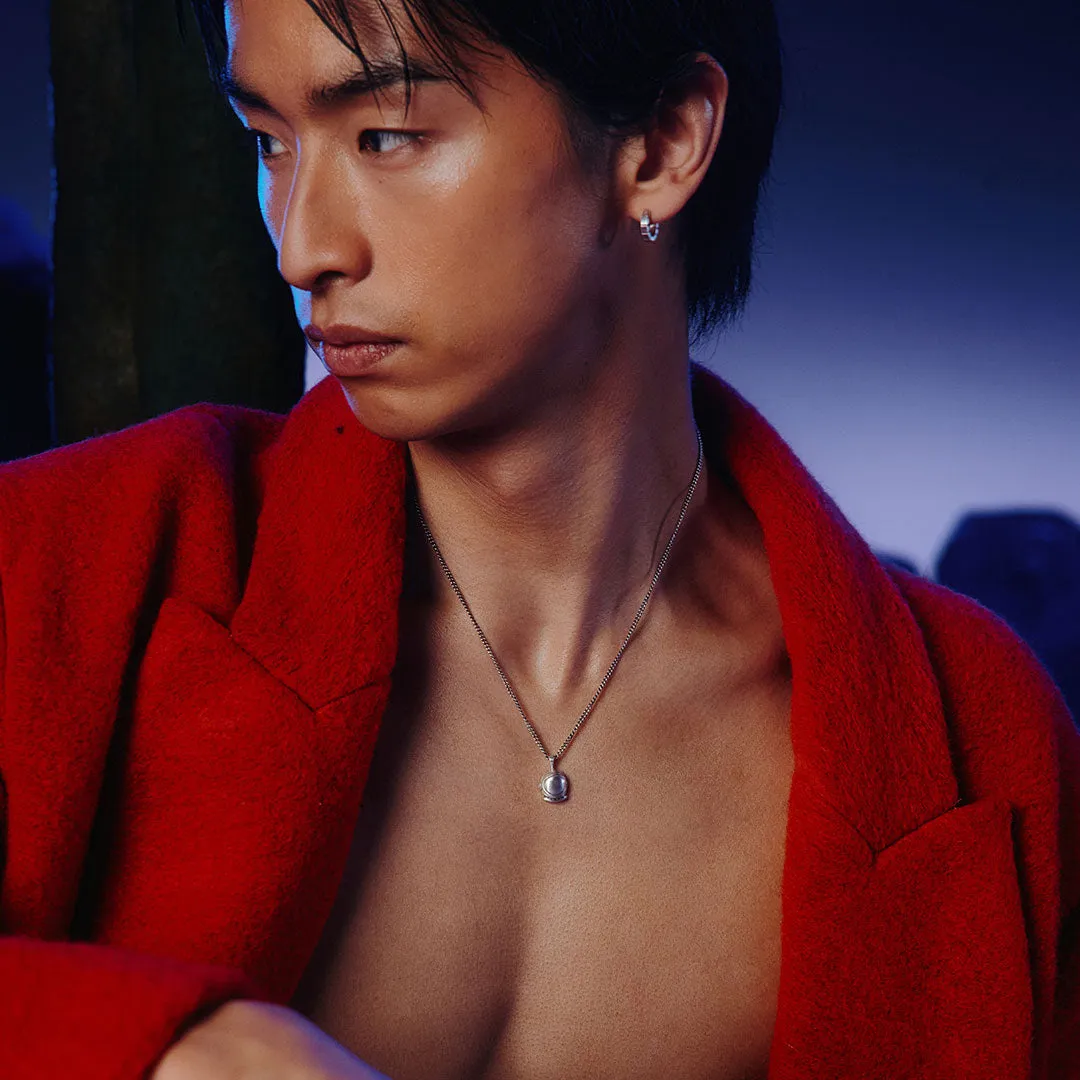 Silver Astro Necklace