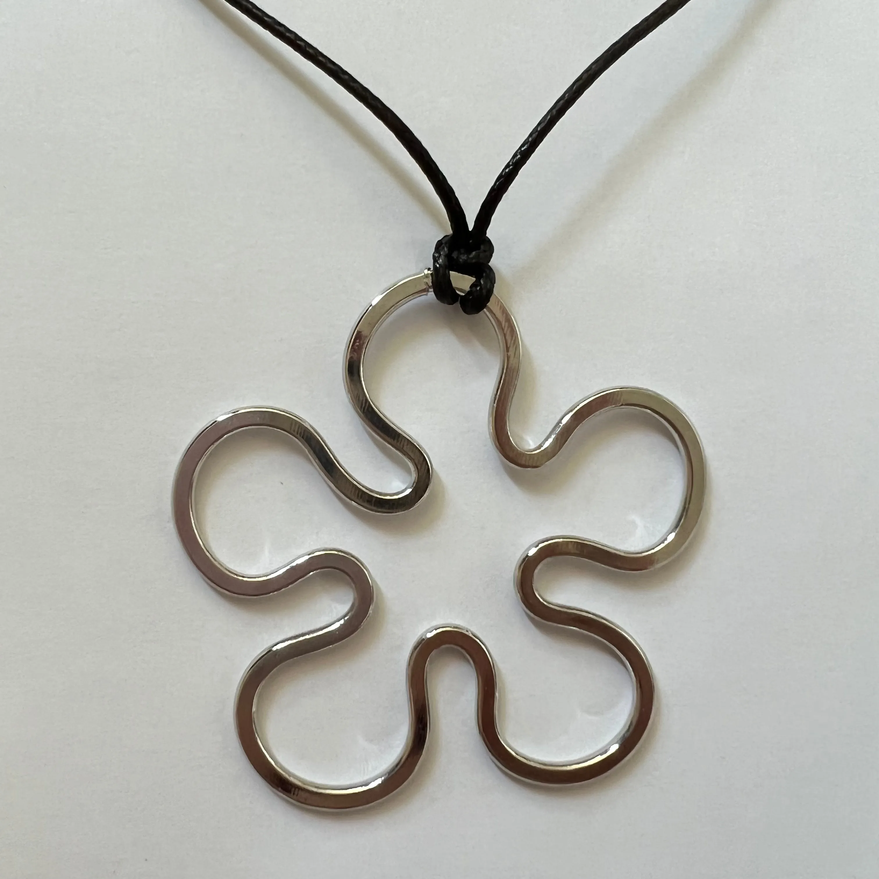 Silver Flower Necklace