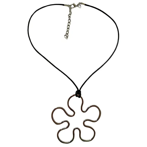 Silver Flower Necklace