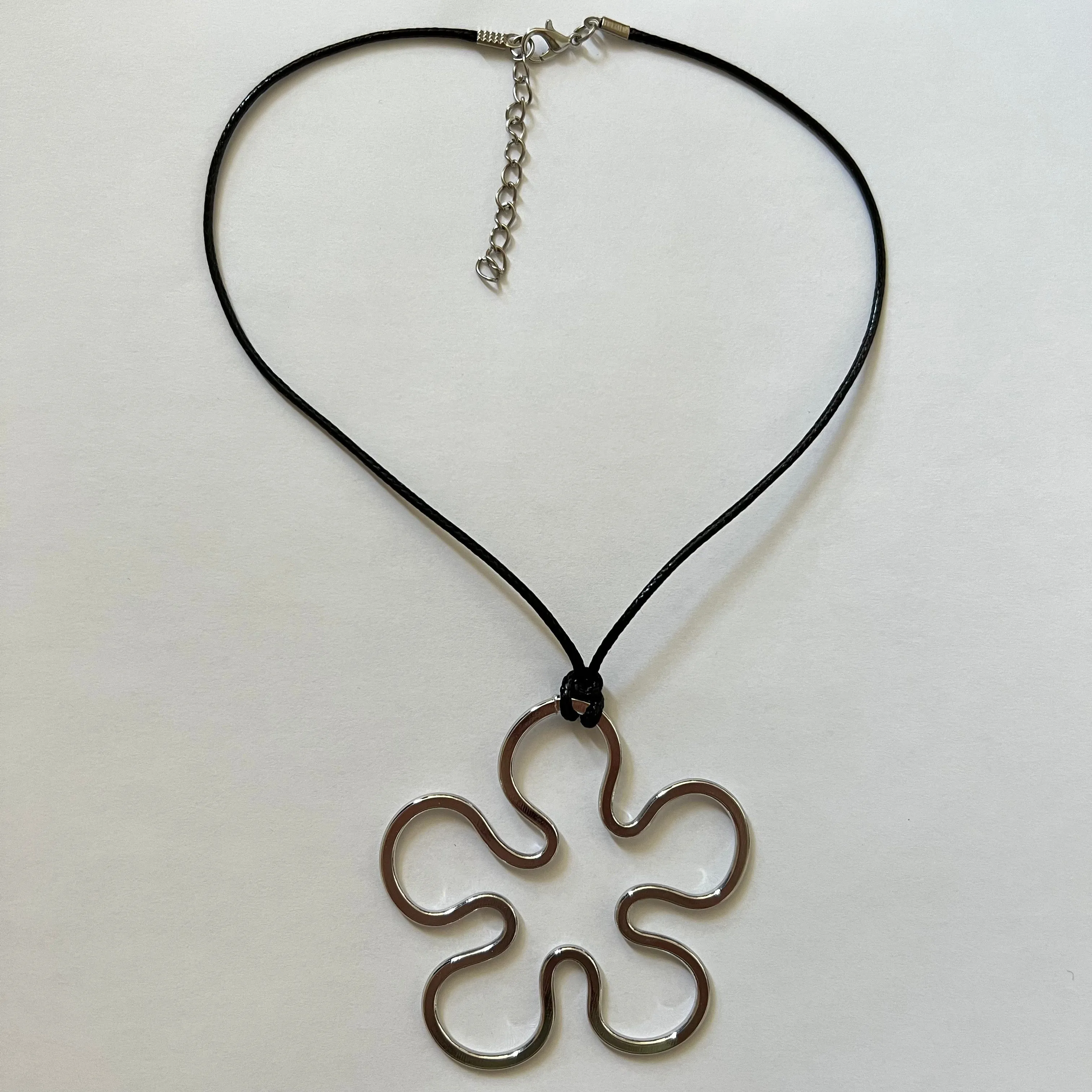 Silver Flower Necklace
