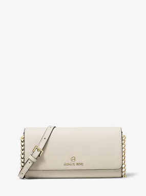 Small Saffiano Leather Convertible Crossbody Bag