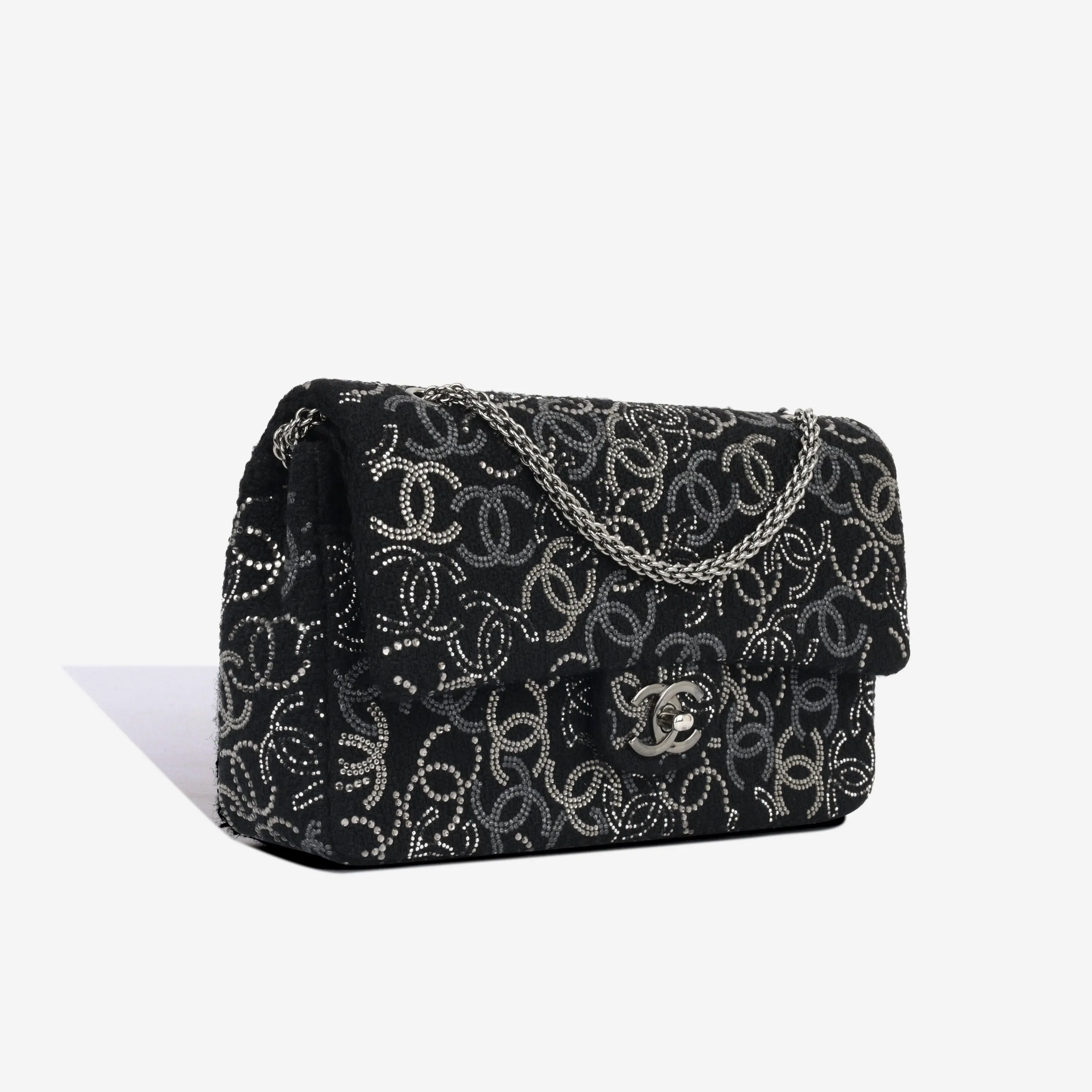 Strass Crystal Medium Flap Bag